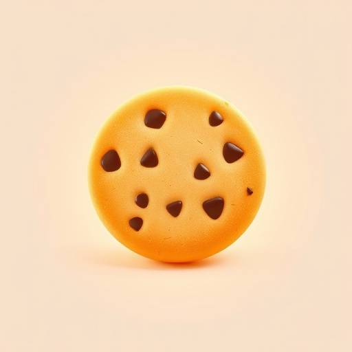 A simple cookie icon representing the use of cookies on websites.